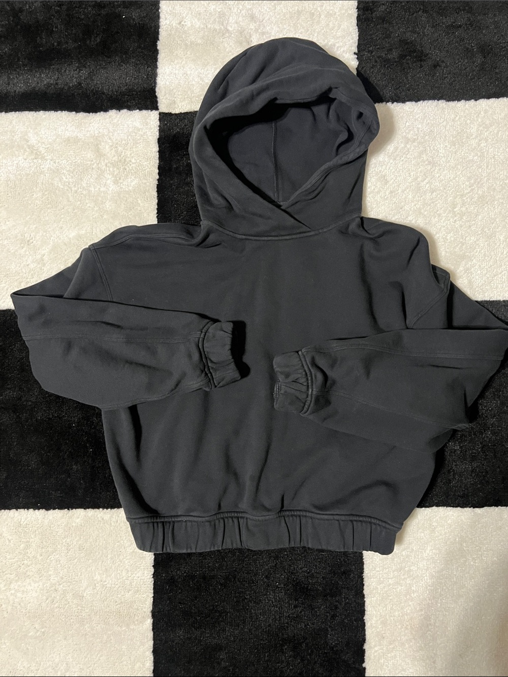 lululemon athletica Black Crewneck Hoodie
